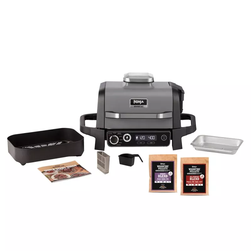 SharkNinja Ninja Woodfire OG701DE - Ψησταριά & καπνιστήριο