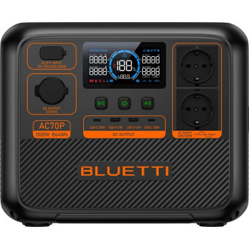 BLUETTI PowerOak AC70P - Φορητός Σταθμός Ενέργειας