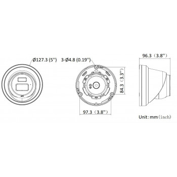 HIKVISION DS-2CD23126G3-IS2UY/SL(2.8mm)(eF) Μαύρο Turret 12MP EasyIP 4.0 Plus (DS-2CD23126G3-IS2UY/SL(2.8)(eF)BLACK) Κάμερα παρακολούθησης