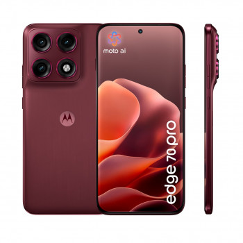 Motorola Moto Edge 70 Pro 12/512GB Smartphone, 6,78 inch AMOLED 144Hz, Pantone Zinfandel