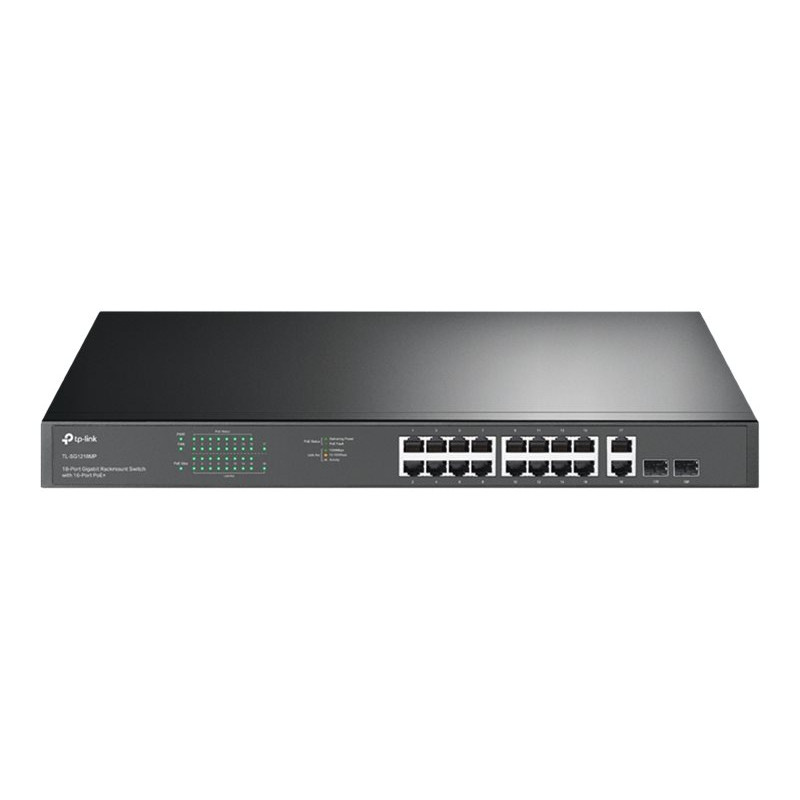 TP-Link Switch TL-SG1218MP 18 θυρών Gigabit PoE V5.4