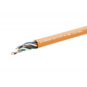 LANVIEW Cat 6 U/UTP LSZH B2ca Massiv Καλώδιο δικτύου