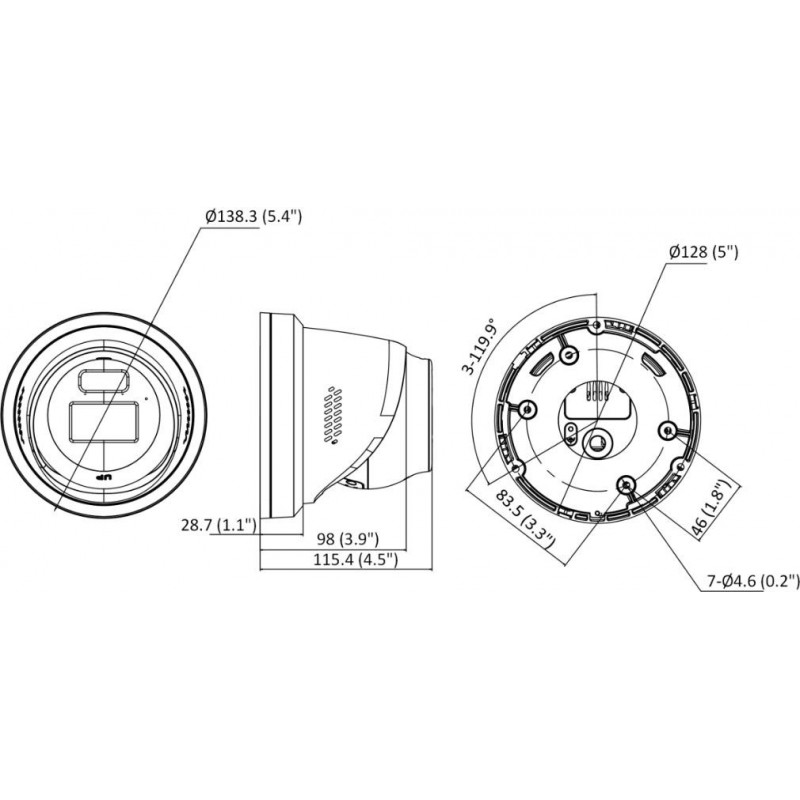 IP κάμερα Hikvision DS-2CD2387G2H-LISU/SL(4mm)(eF)