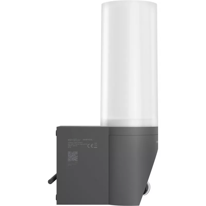 Homematic IP εξωτερικό φωτιστικό με κάμερα, ανθρακί