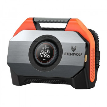 Etenwolf S6 μπαταρία αντλία ελαστικών, 11,03 bar, 19.200 mAh, πορτοκαλί