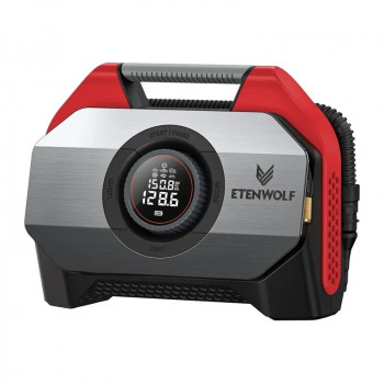 Etenwolf S6 μπαταρία αντλία ελαστικών, 11,03 bar, 19.200 mAh, κόκκινο
