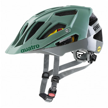 Uvex Quatro CC MIPS κράνος MTB, Moos Nashorn (41/3/610/04)