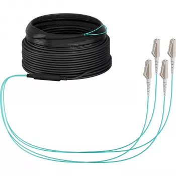 EFB-Elektronik καλώδιο κορμού OM3 U-DQ(ZN)BH, 4 ίνες, 1x4 LC-LC, 30 m, Dca, LSZH (O8303S30OM3)