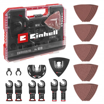 Einhell 708136 σετ εξαρτημάτων πολυεργαλείου, 35 τεμ., σε XL-PLUS-CASE