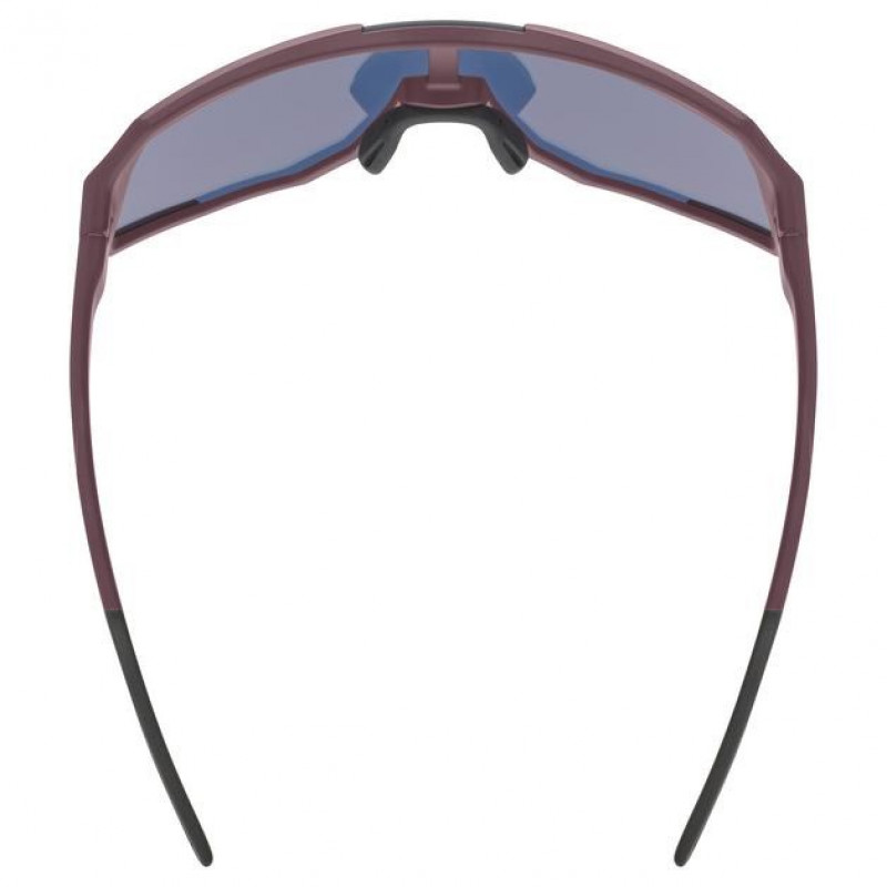 Uvex Sequenze CV γυαλιά ποδηλασίας, Cranberry Matt / Mirror Red