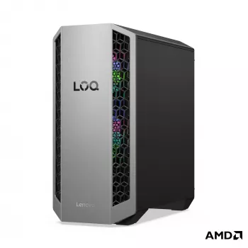 Lenovo LOQ Tower 26ADR10 Επιτραπέζιος υπολογιστής - AMD Ryzen 7 8745HX, 16GB RAM, 512GB SSD, NVIDIA GeForce RTX 5050 8GB, Windows 11 Home