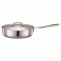 Fiskars Chef's Τηγάνι 26 cm με καπάκι, All Steel
