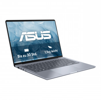 ASUS Zenbook 14 UX3480QA-SF003W 14 ιντσών Notebook - Qualcomm Snapdragon X X1-26-100, 16GB RAM, 512GB SSD, Windows 11 Home