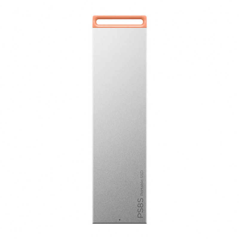 Lenovo PS8S 2TB φορητός εξωτερικός SSD, USB 3.2 Gen 2, USB-C, Cool Gray (4XB1T88413)