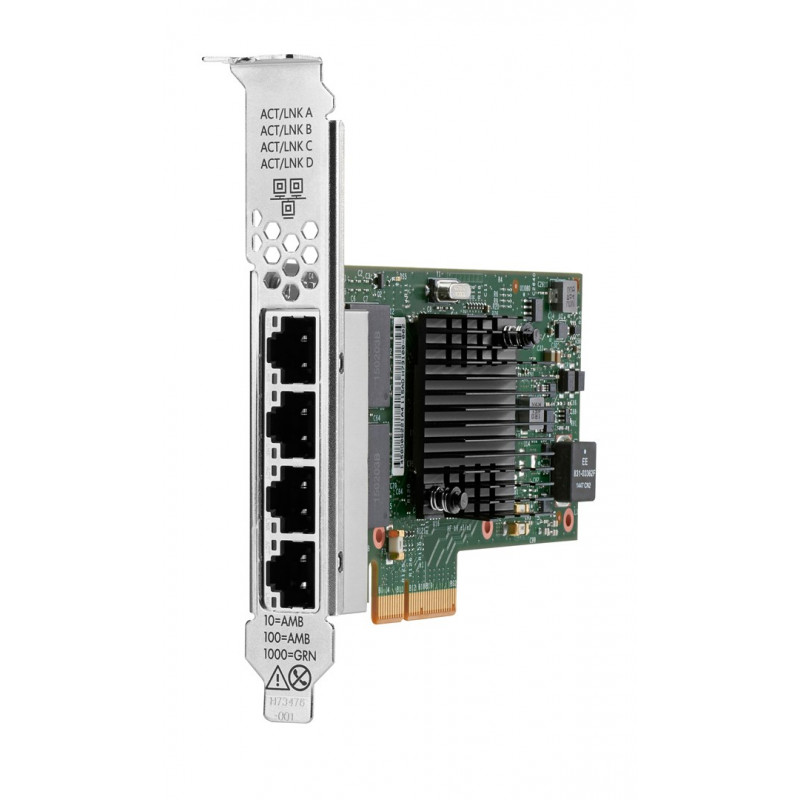 HPE Ethernet 1Gb 4-Port BASE-T I350-T4 προσαρμογέας