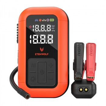 Etenwolf X6 Pro αεροσυμπιεστής αυτοκινήτου, 11,03 bar, 8000 mAh συσκευή φουσκώματος ελαστικών