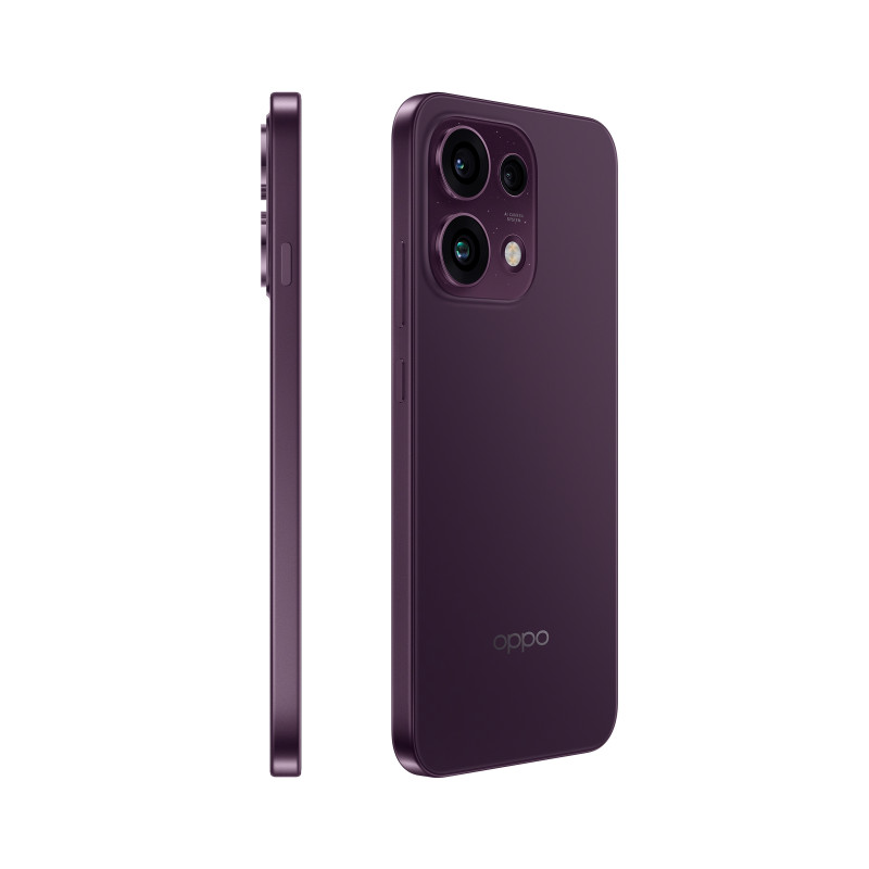OPPO Reno16 FS 5G Dual SIM 8GB RAM 512GB Smartphone, μωβ-μαύρο (CPH2859)