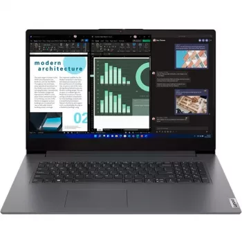 Lenovo V17 G4 IRU 17,3 ίντσες FHD Notebook - Επεξεργαστής Intel U300, 8GB RAM, 256GB SSD, χωρίς λειτουργικό σύστημα, γερμανικό πληκτρολόγιο (QWERTZ)