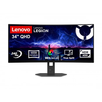 Lenovo Legion 34W-2c 34 ίντσες UWQHD 240Hz Curved οθόνη gaming (68F6GACBEU)