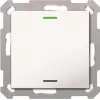 MDT TAL-5501002.02S KNX Διακόπτης Light55 1-πλός RGBW Λευκό γυαλιστερό Neutral Secure
