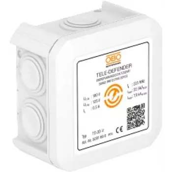OBO Bettermann TD-2D-V Συσκευή προστασίας υπέρτασης για modem/δίκτυο, Λευκό (5081698)