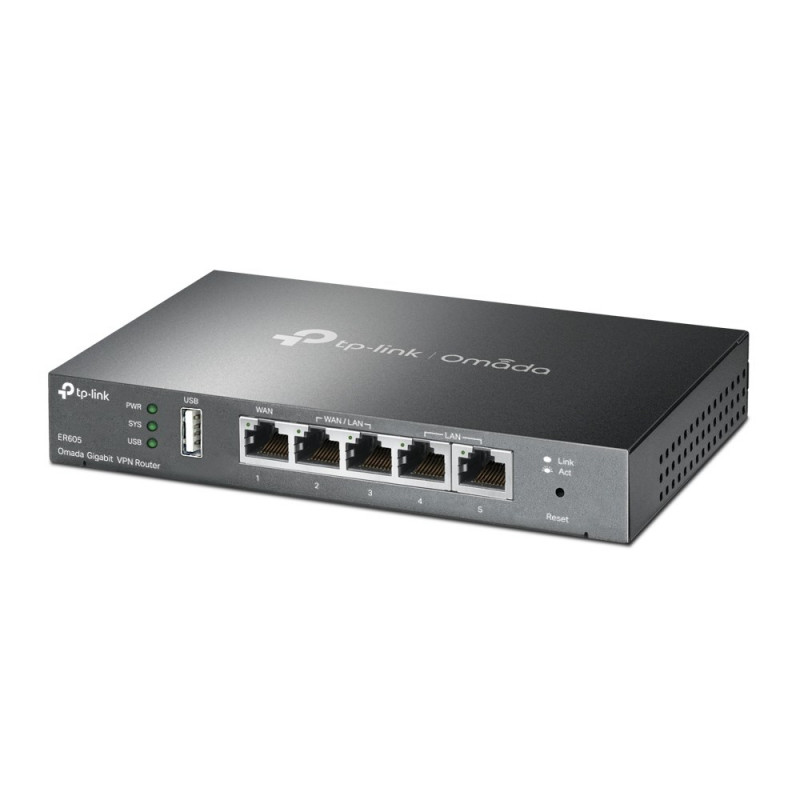 TP-Link ER605 (TL-R605) Gigabit-VPN router, μαύρο