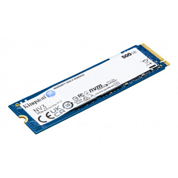 Kingston NV3 500GB M.2 2280 PCIe 4.0 x4 NVMe εσωτερικός SSD (SNV3S/500GBK)