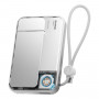SHARGE ICEMAG 3 powerbank, 10.000 mAh, 25 W Qi2, 35 W USB-C, λευκό