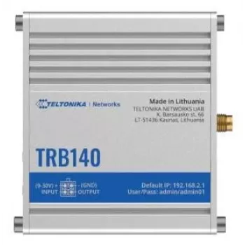Teltonika TRB140 gateway με θήκη, τροφοδοτικό UK (TRB140005000)