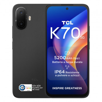 TCL K70 5G 4GB RAM 128GB smartphone - μαύρο μεσάνυχτα