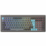 Ducky Cushion 98 Gaming πληκτρολόγιο, 96%, DE Layout (ISO), Shush Red Switches - Nickel (DKCUS2598-DSDEPHCC3H1)