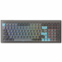 Ducky Cushion 98 Gaming πληκτρολόγιο, 96%, US-Layout (ANSI), Shush Red Switches - Nickel (DKCUS2598-DSUSPHCC3H1)