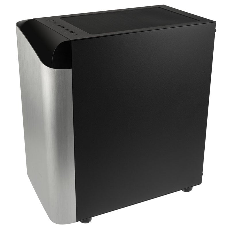 SilverStone Seta A1 Mid Tower, Tempered Glass - μαύρο/ασημί
