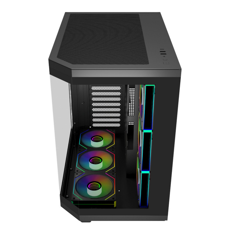 FSP U580 ARGB ATX Ultra Tower Gaming Κουτί – Μαύρο
