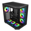 FSP U580 ARGB ATX Ultra Tower Gaming Κουτί – Μαύρο