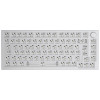 Glorious GMMK Pro White Ice 75% TKL Πληκτρολόγιο - Barebone, ISO-Layout, Ασημί