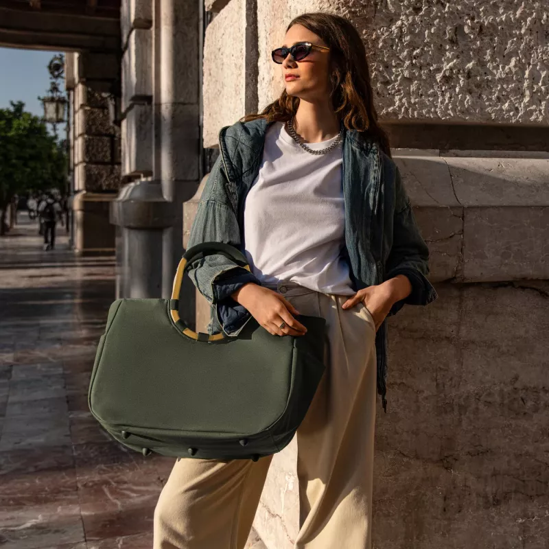 reisenthel loopshopper L Καλάθι αγορών, forest gold, αδιάβροχο, 25 L (OR5054)