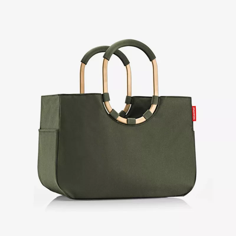 reisenthel loopshopper L Καλάθι αγορών, forest gold, αδιάβροχο, 25 L (OR5054)