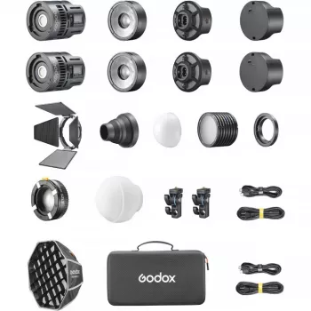 Godox RS60Bi Σετ από 2 αρθρωτά LED-Bi-Color φώτα