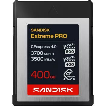 SanDisk Extreme PRO 400GB CFexpress 4.0 Type B Κάρτα μνήμης (SDCFEB-400G-GN4NN)