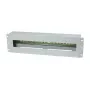 Allnet 19 inch 3U Πάνελ ράγας DIN για διακόπτες προστασίας, βάθος 61 mm, μπροστινή τοποθέτηση, ανοιχτό γκρι (ALL-S0002257)