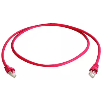 Telegärtner Snagless Cat6a S/FTP Καλώδιο patch RJ45, 10 m, κόκκινο