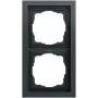 GIRA 021273 πλαίσιο κάλυψης 2 θέσεων Gira F200 ανθρακί (βαμμένο)