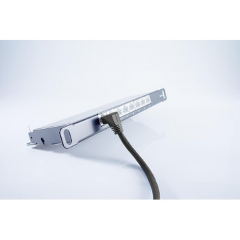 Shiverpeaks Cat6 S/FTP καλώδιο patch RJ45 γωνιακό/ίσιο, 20 m, μαύρο