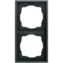Gira 021283 πλαίσιο κάλυψης 2 θέσεων, Gira F300, ανθρακί (βαμμένο)
