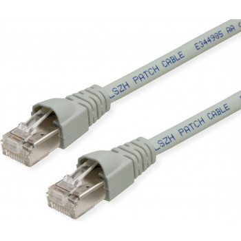 Telegärtner MP8 FS 500 Cat.6A καλώδιο patch RJ45, LSZH, 8 m, γκρι