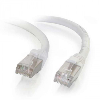 Mercodan Cat6a S/FTP καλώδιο patch RJ45, 20 m, λευκό