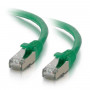 Mercodan Cat6a S/FTP καλώδιο patch RJ45, 20 m, πράσινο