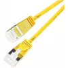 Wirewin Slim Cat6a U/FTP Patchkabel RJ45, 5 m, κίτρινο