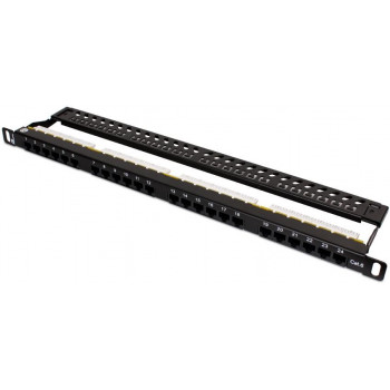 Getfort PGF-6UTP24-B7 Patchpanel UTP Cat.6, 24 θύρες, 0,5U